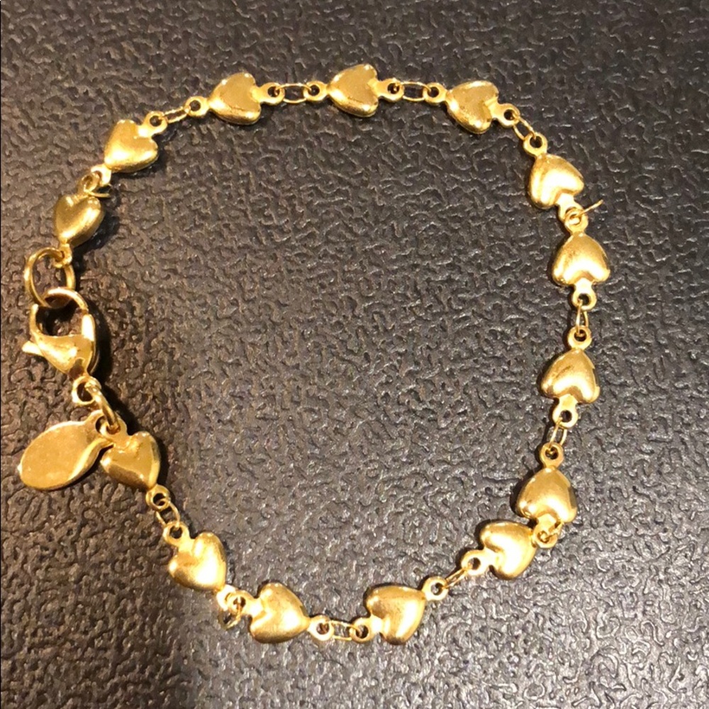 Stainless Steal Heart Bracelet